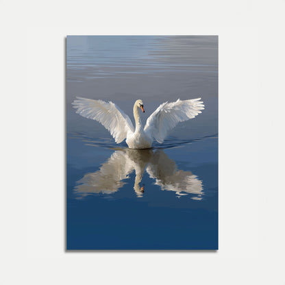 Poster Cigno Bianco Maestoso