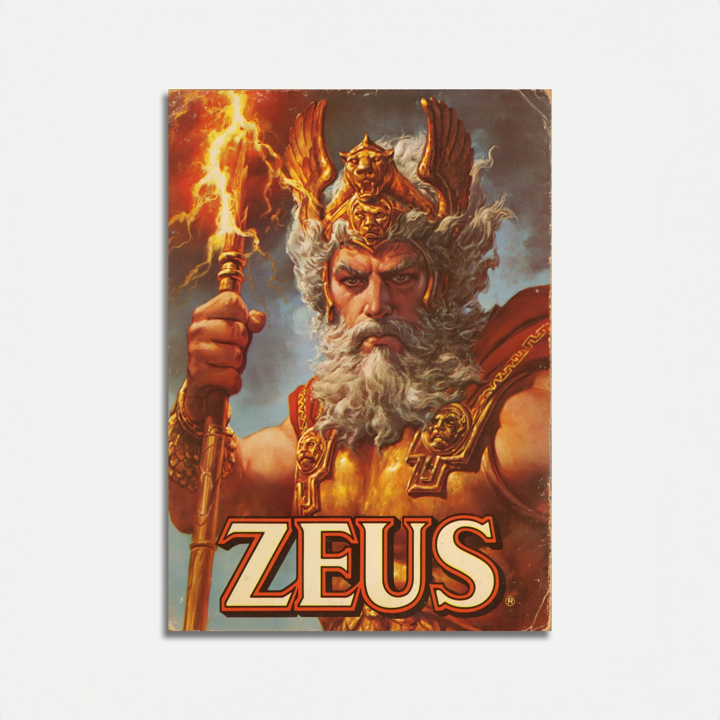 Zeus King of Gods Poster