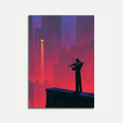 Solo Violinista in Città Poster