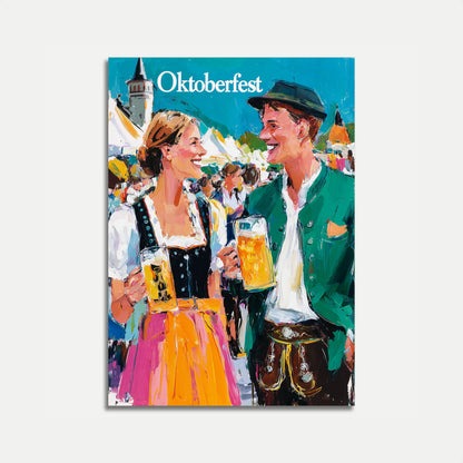 Festive Oktoberfest Beer Celebration Poster