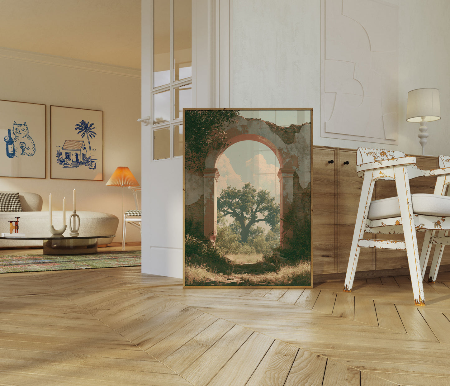 Poster: Arco verso l'Albero Antico