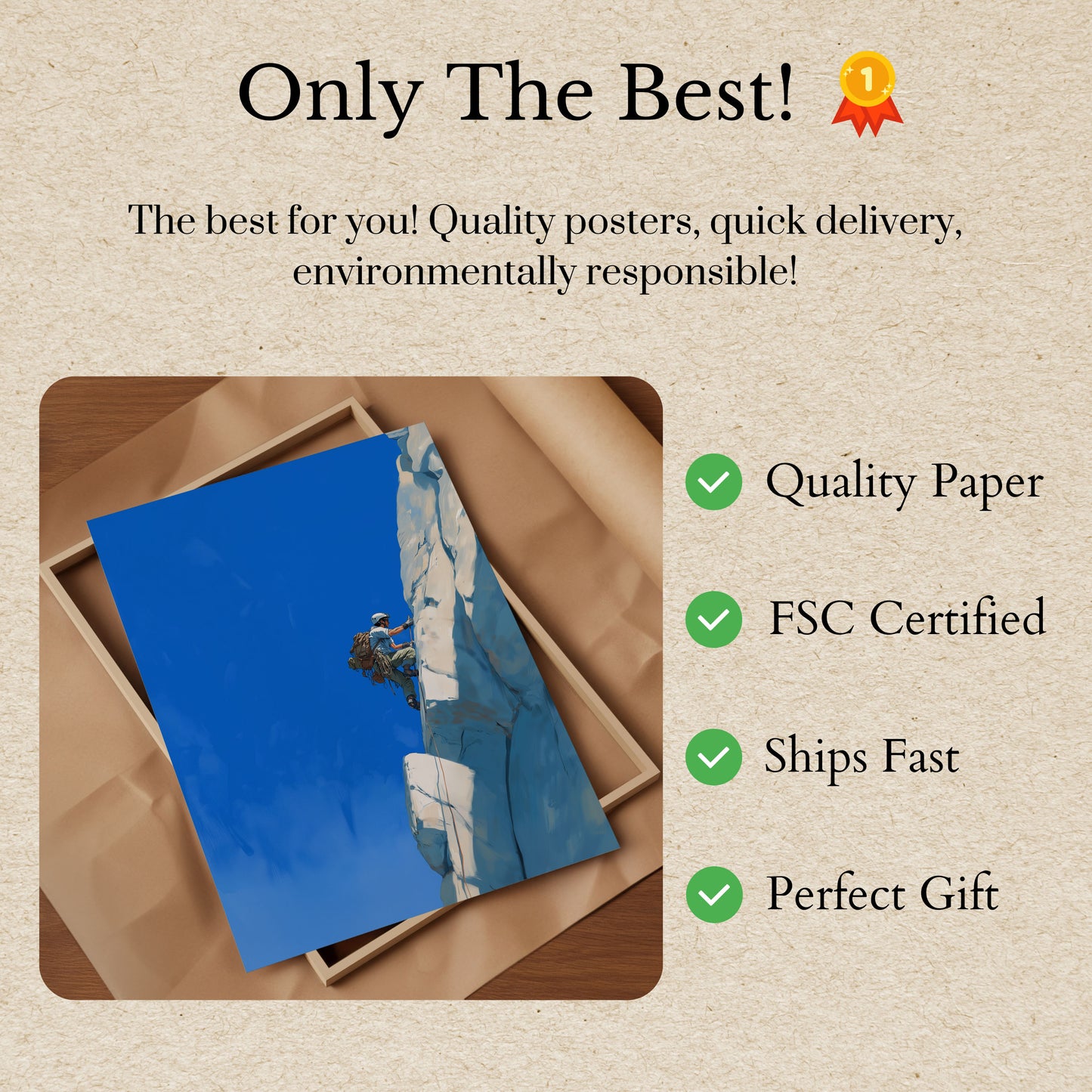 Alpine Vertical Challenge Poster