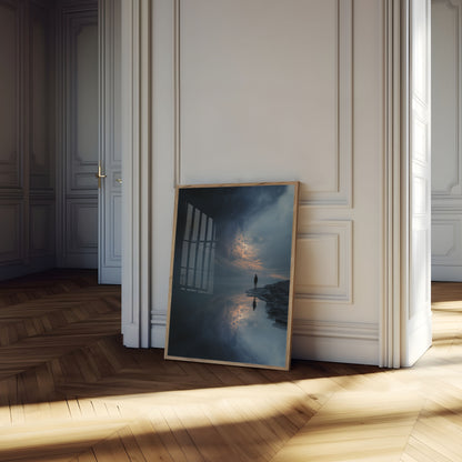 Solitude in the Storm Poster