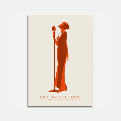 Nice Jazzfestival Vintageplakat