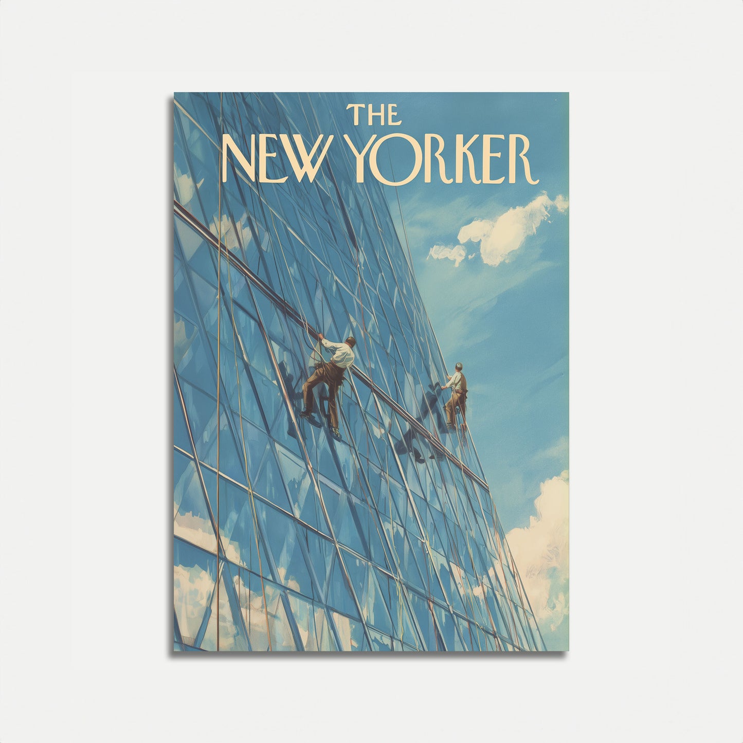 Urban Climbers Magazine Cover Poster