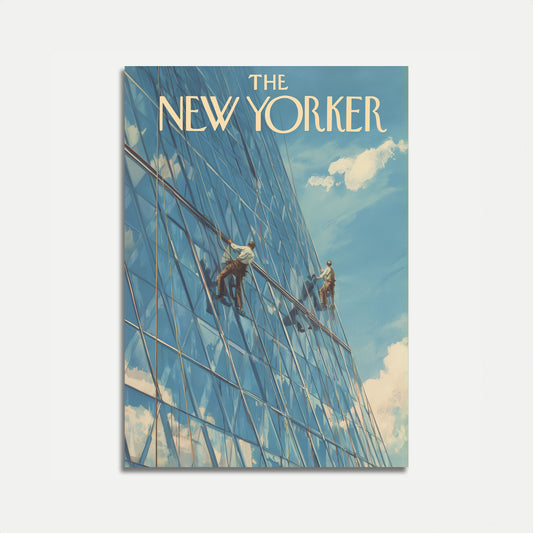 Urban Climbers Magazine Cover Poster