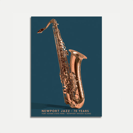 Newport Jazz 70 år Plakat