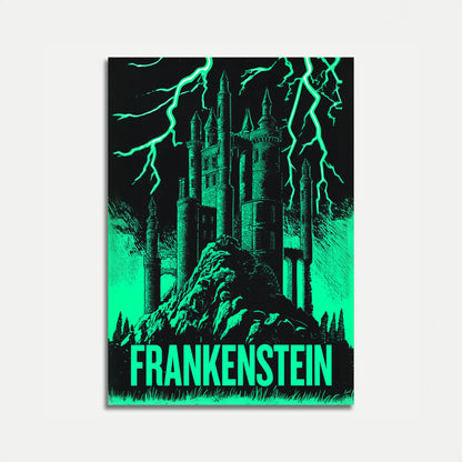 Plakat Zamek Frankenstein Pioruny