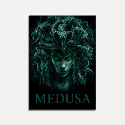 Mýtický fantasy plakát Medúzy