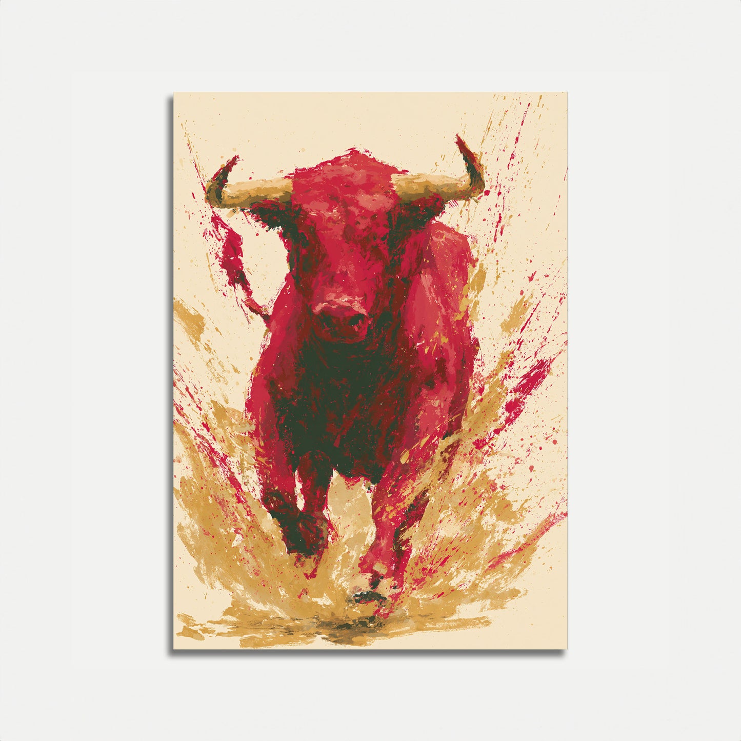 Plakát s uměleckým dílem Red Bull Splatter