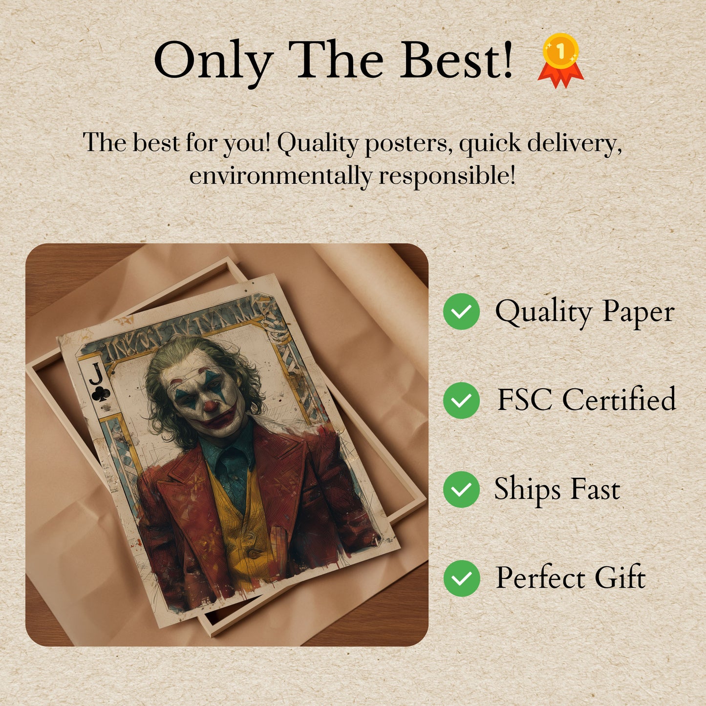 Joker Jack of Clubs Poster