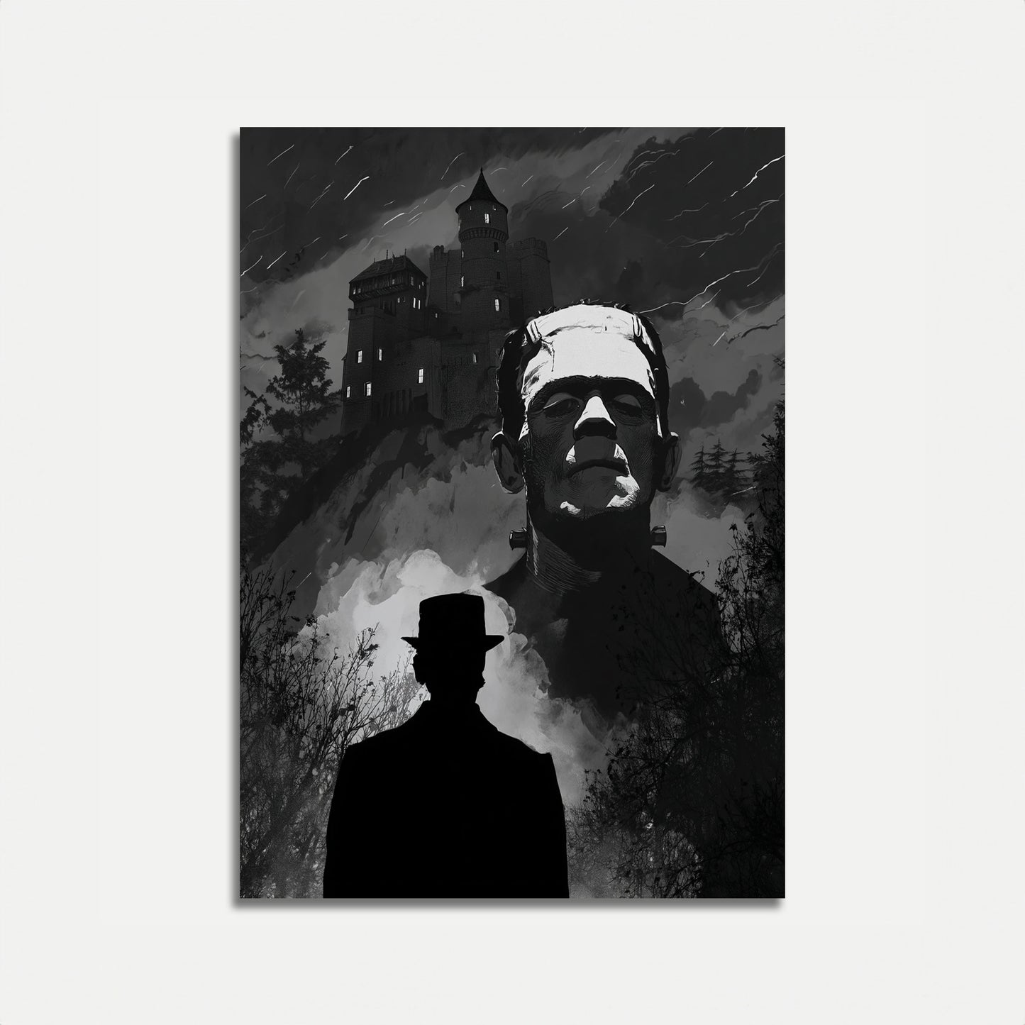Frankenstein's Monster Storm Poster