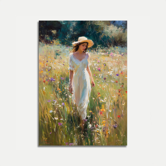 Zomer Weide Dromer Poster