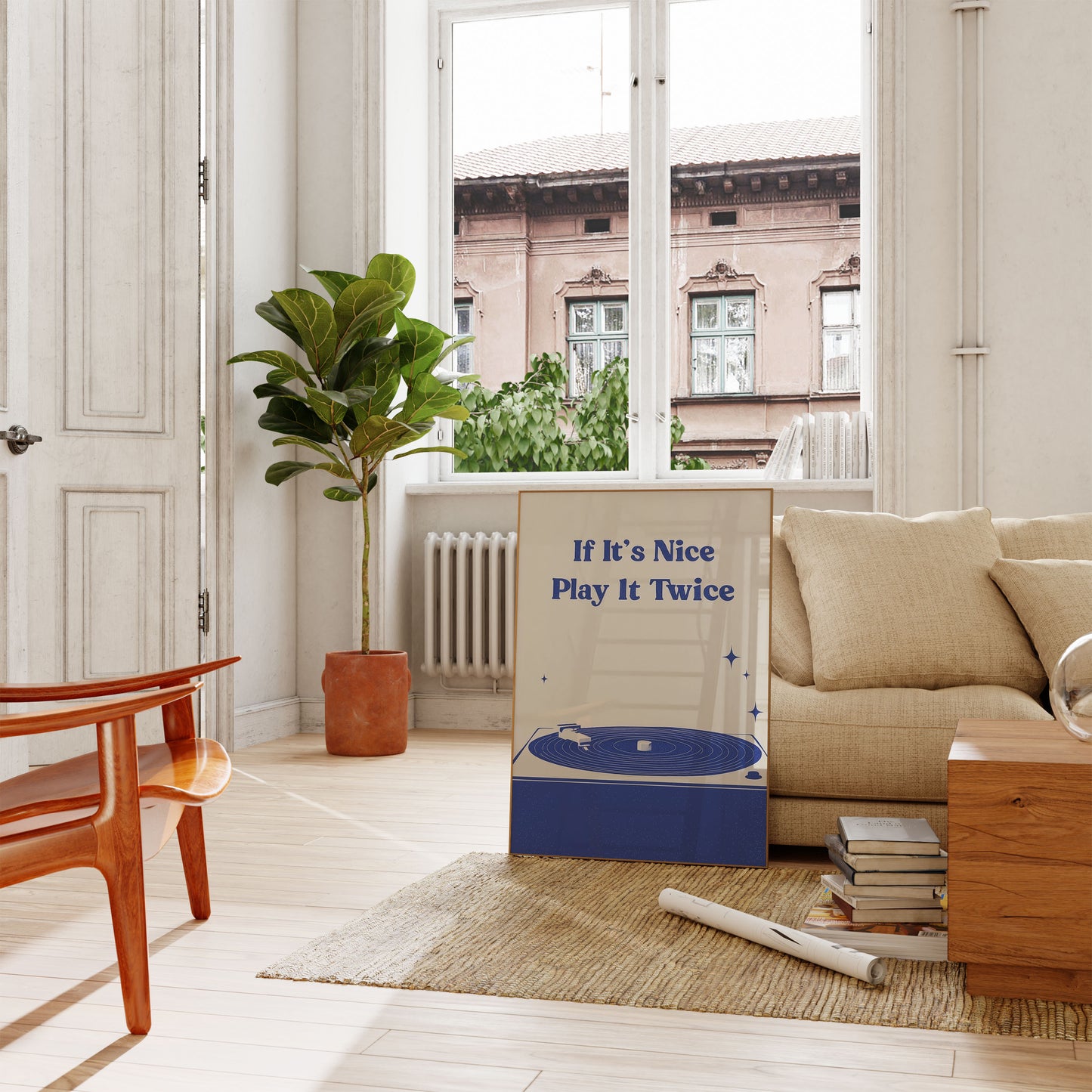 Vintage Vinyl Music Lover Poster