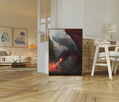 Crimson Dragon's Apocalypse Poster