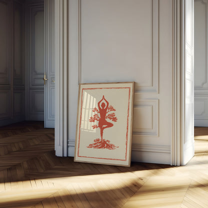 Tree of Yoga Balance Poster