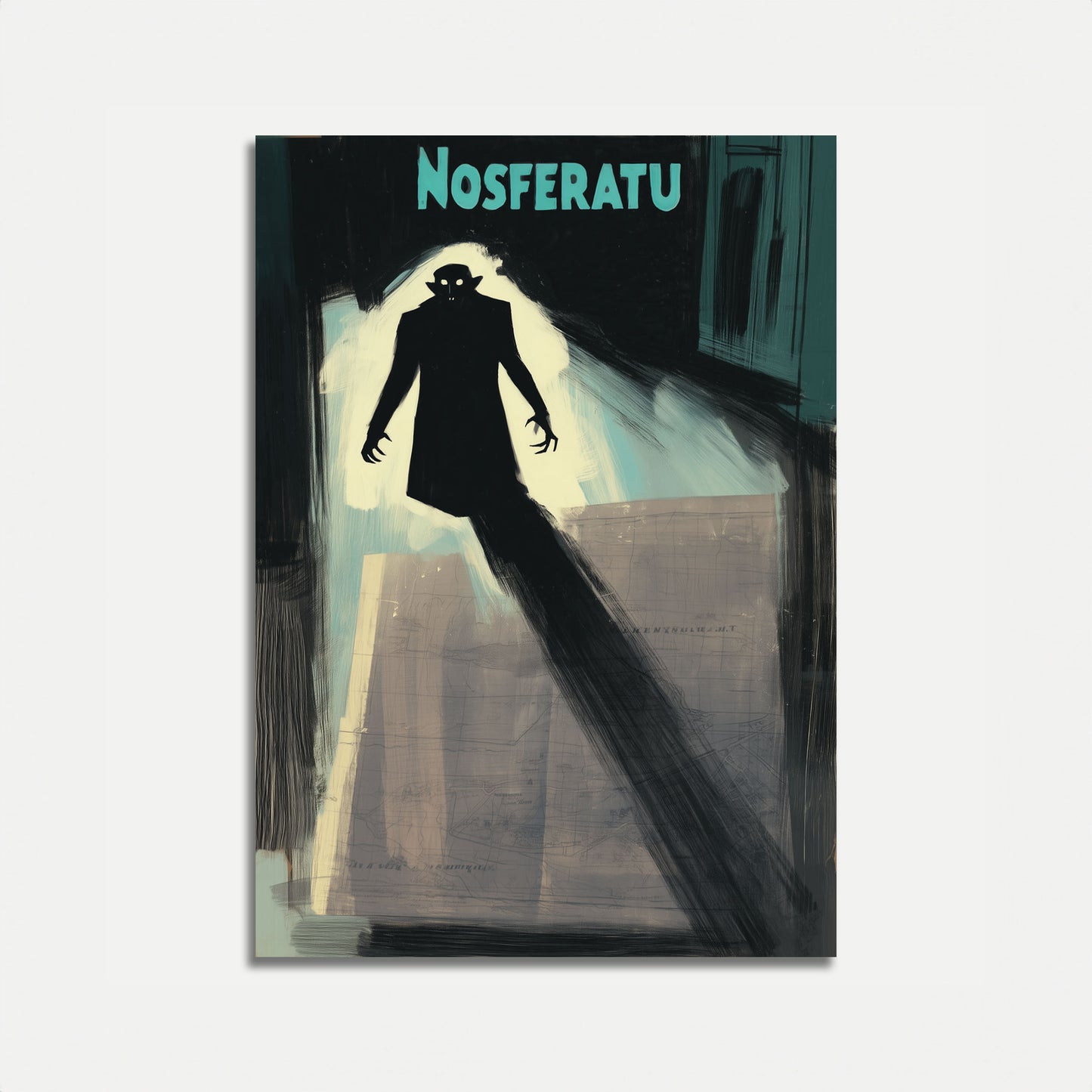 Nosferatu Klasyczny Plakat Horroru