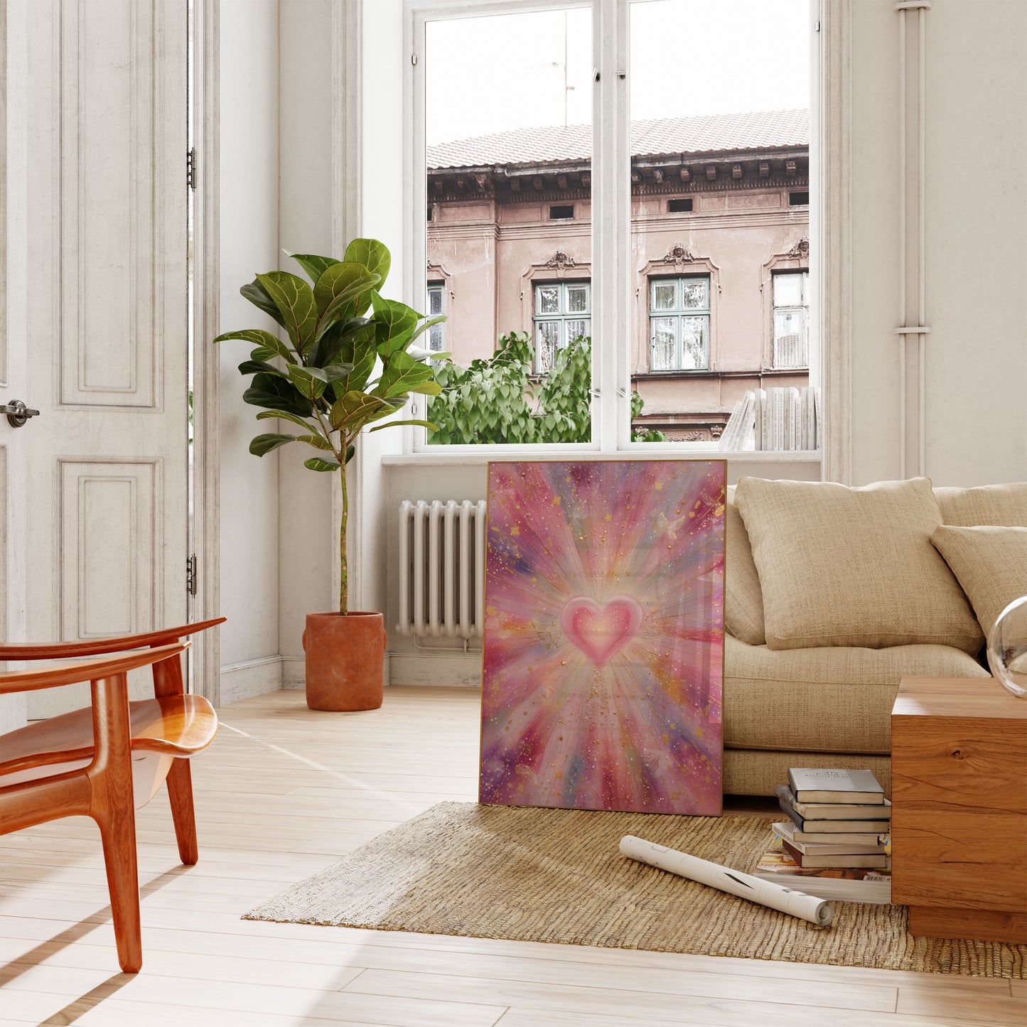 Heart of Love Radiance Poster