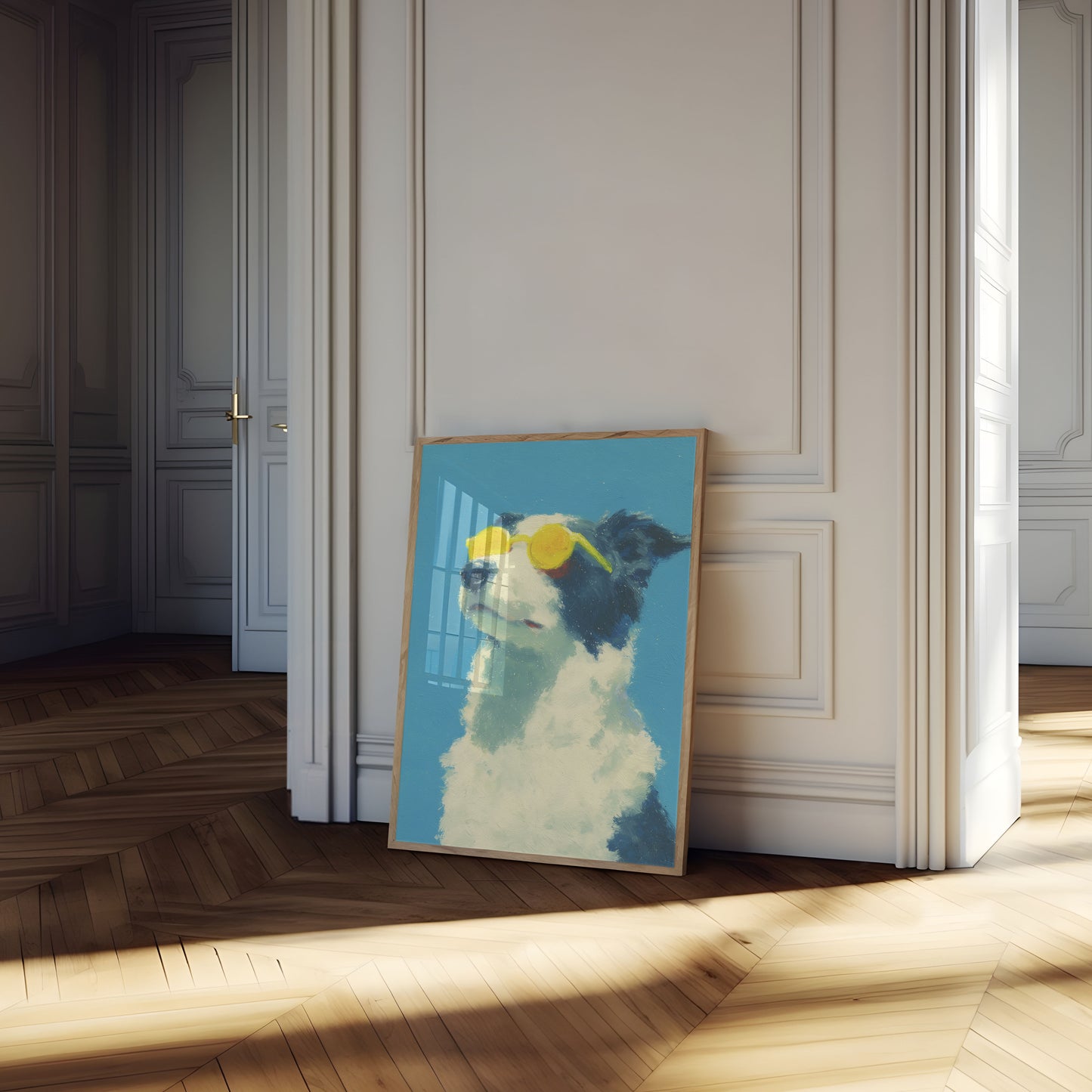 Cool Dog Summer Vibes Poster