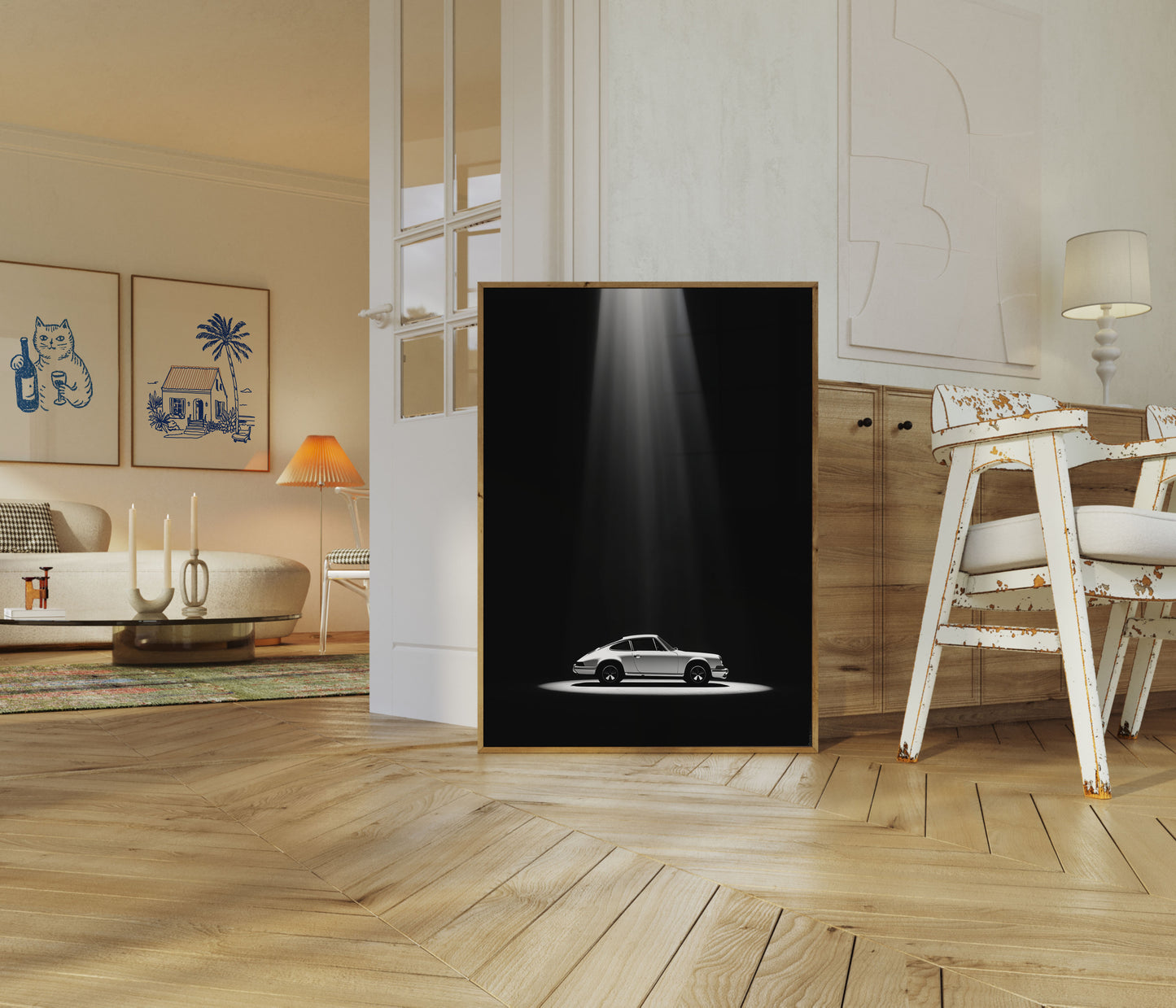 Spotlight on Vintage Porsche Poster