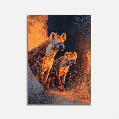 Hyenor i Golden Canyon affisch