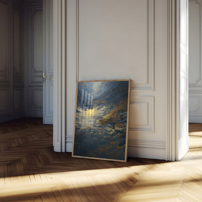 Celestial Dragon Sky Poster