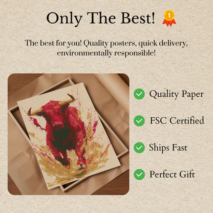 Plakát s uměleckým dílem Red Bull Splatter