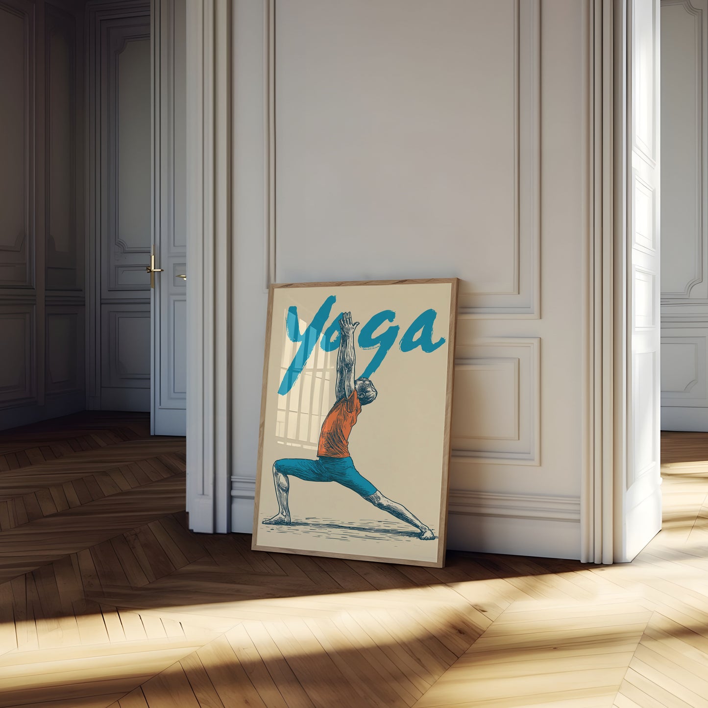 Levendig Yoga Flow Poster