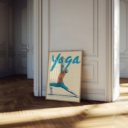 Levendig Yoga Flow Poster