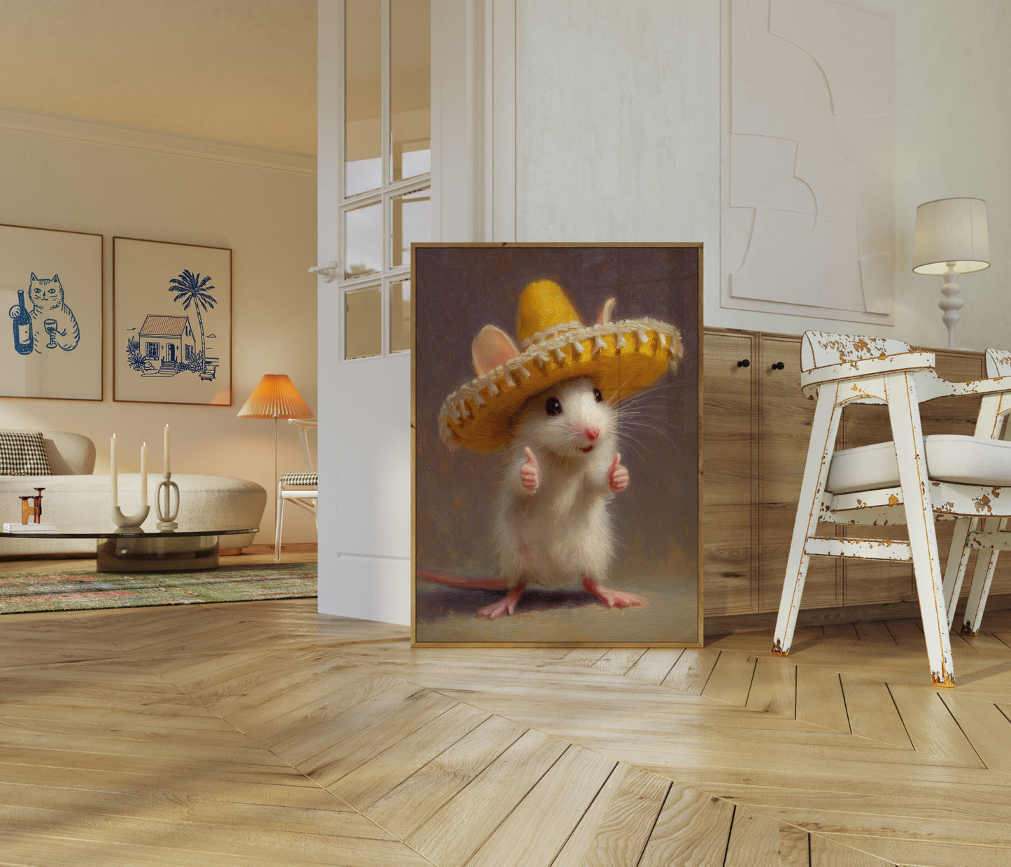 Gnaveren i Sombrero Plakat