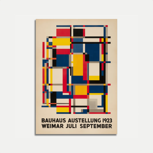 Bauhaus 1923 Exhibition Poster