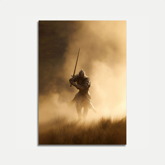 Warrior in the Mist Poster