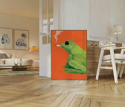 Cool Frø Ryger Plakat
