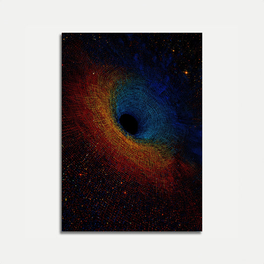Cosmic Black Hole Vortex Poster