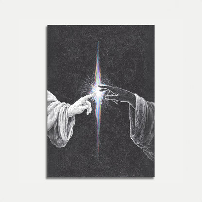 Divine Connection Spiritual Poster