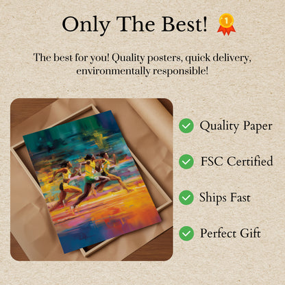 Vibrant Sprint Champions Poster