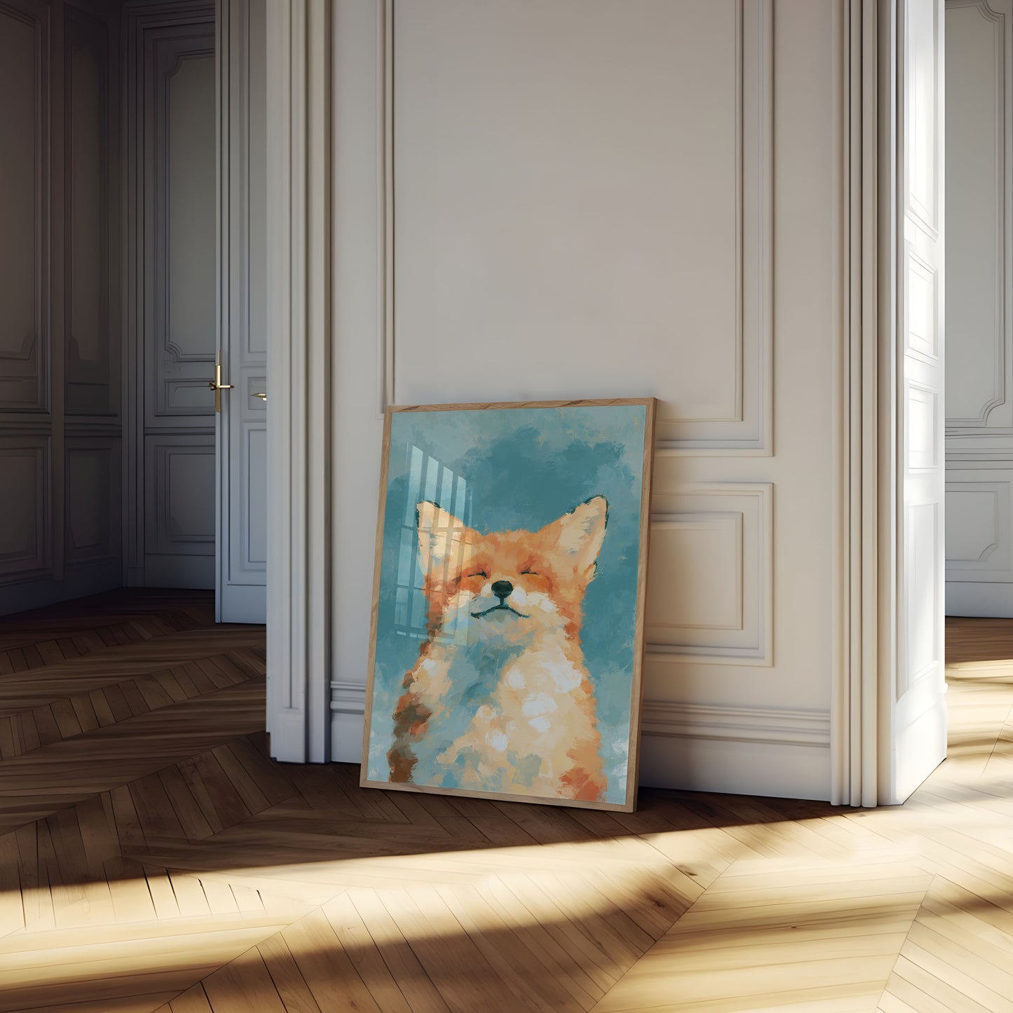 Gentle Fox Portrait Poster