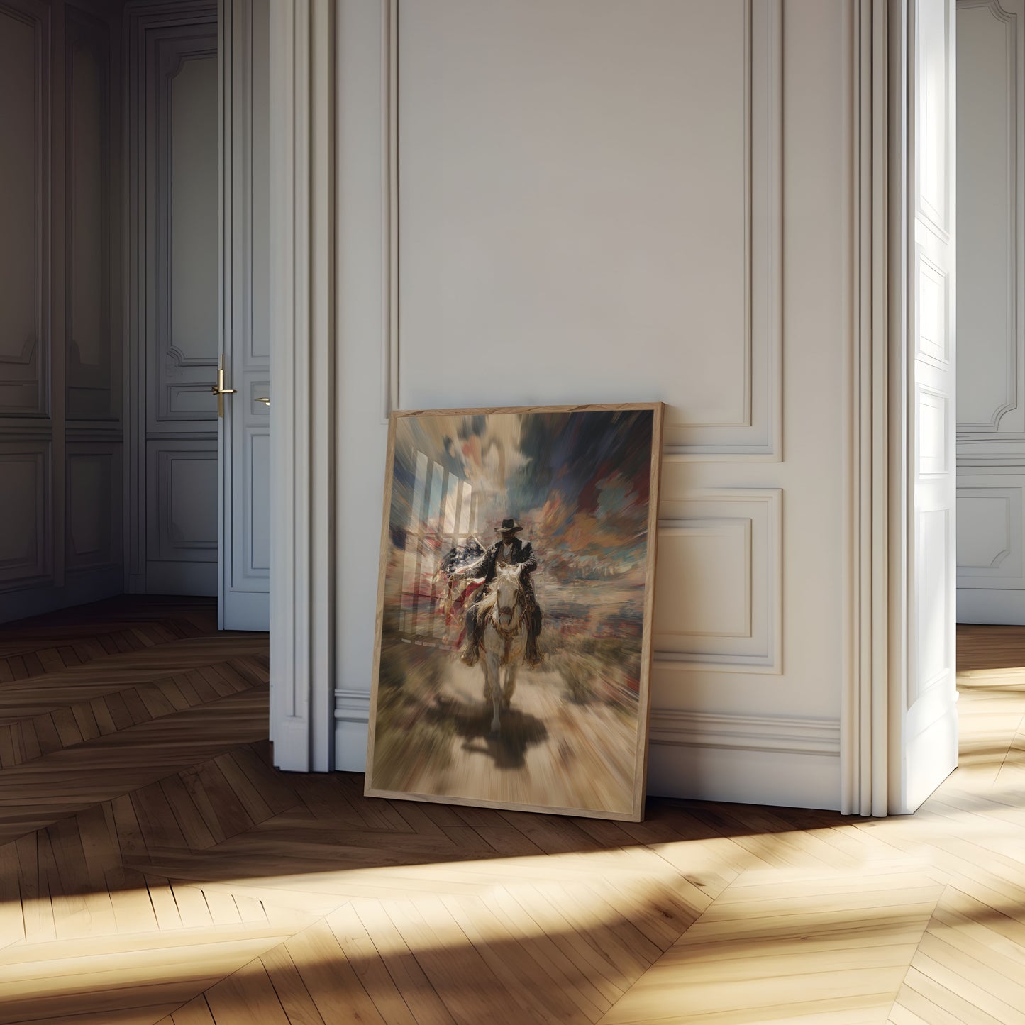 Freiheitsfahrt Amerikanischer Geist Plakat