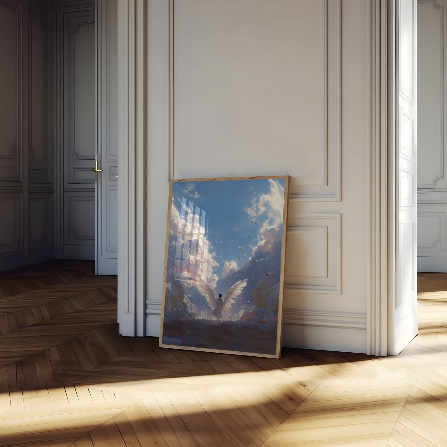 Goddelijke Engelenvleugels Poster