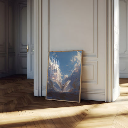 Goddelijke Engelenvleugels Poster