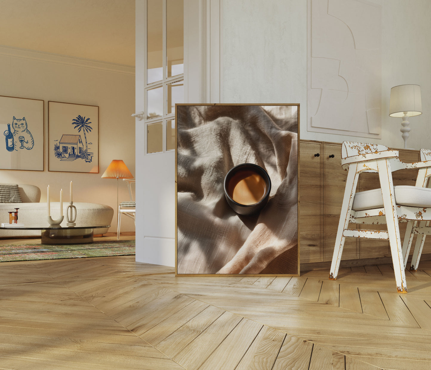 Warm Coffee Morning Poster