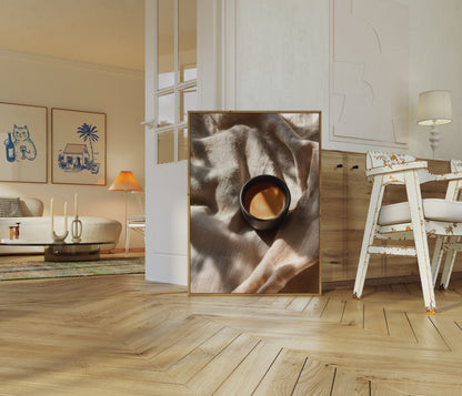 Warm Coffee Morning Poster