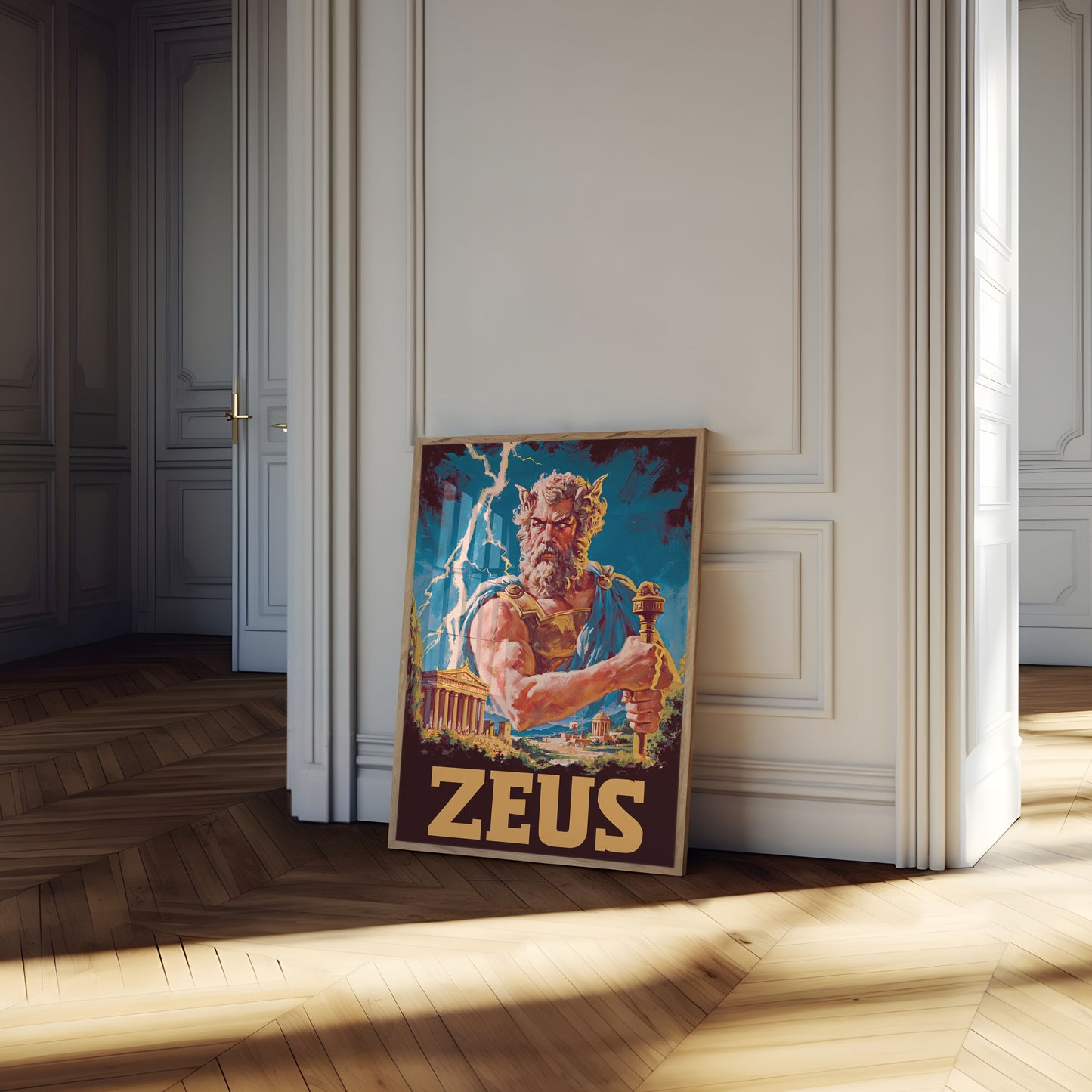 Zeus King of Gods Poster