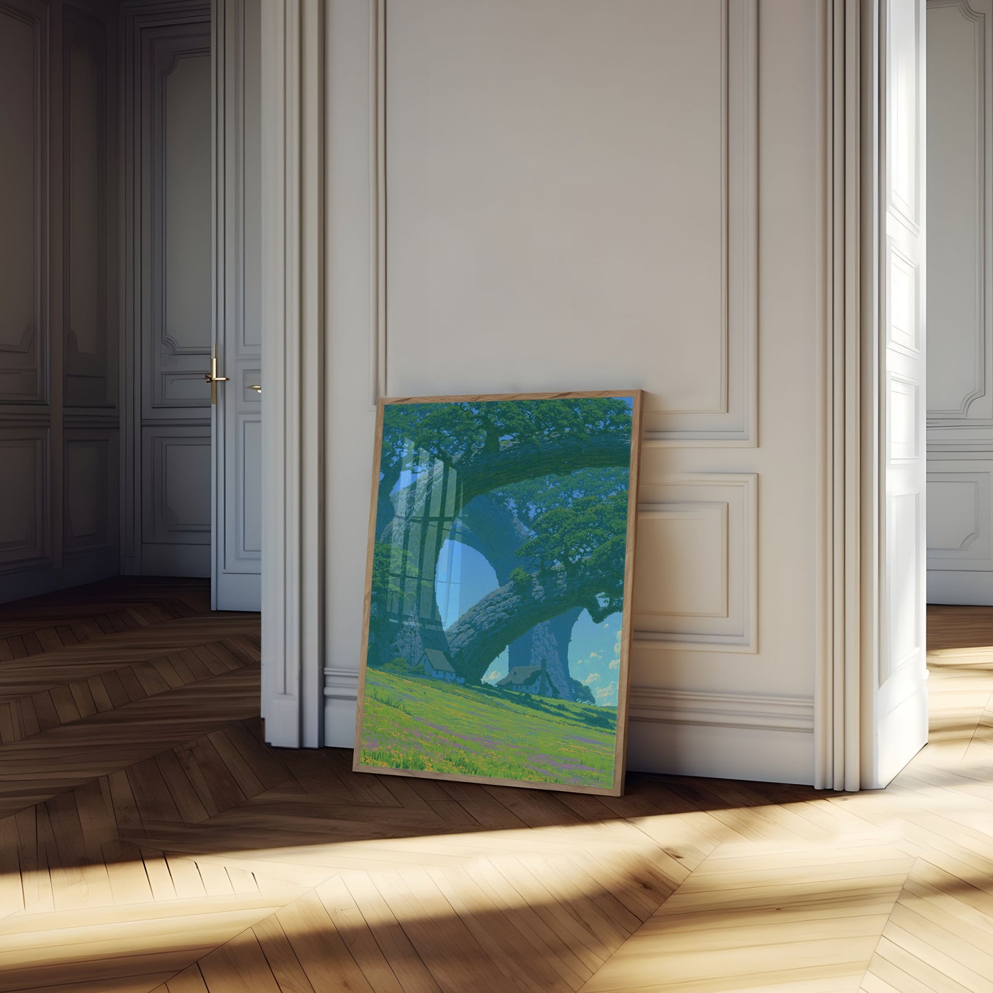Póster Paisaje Majestuoso Arco de Piedra