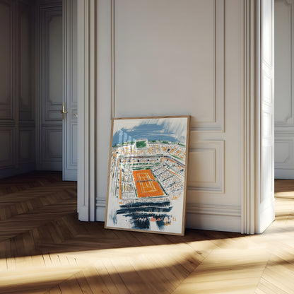 Wimbledon Center Court Sketch Poster