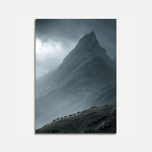 Mountain Journey Mystical Poster