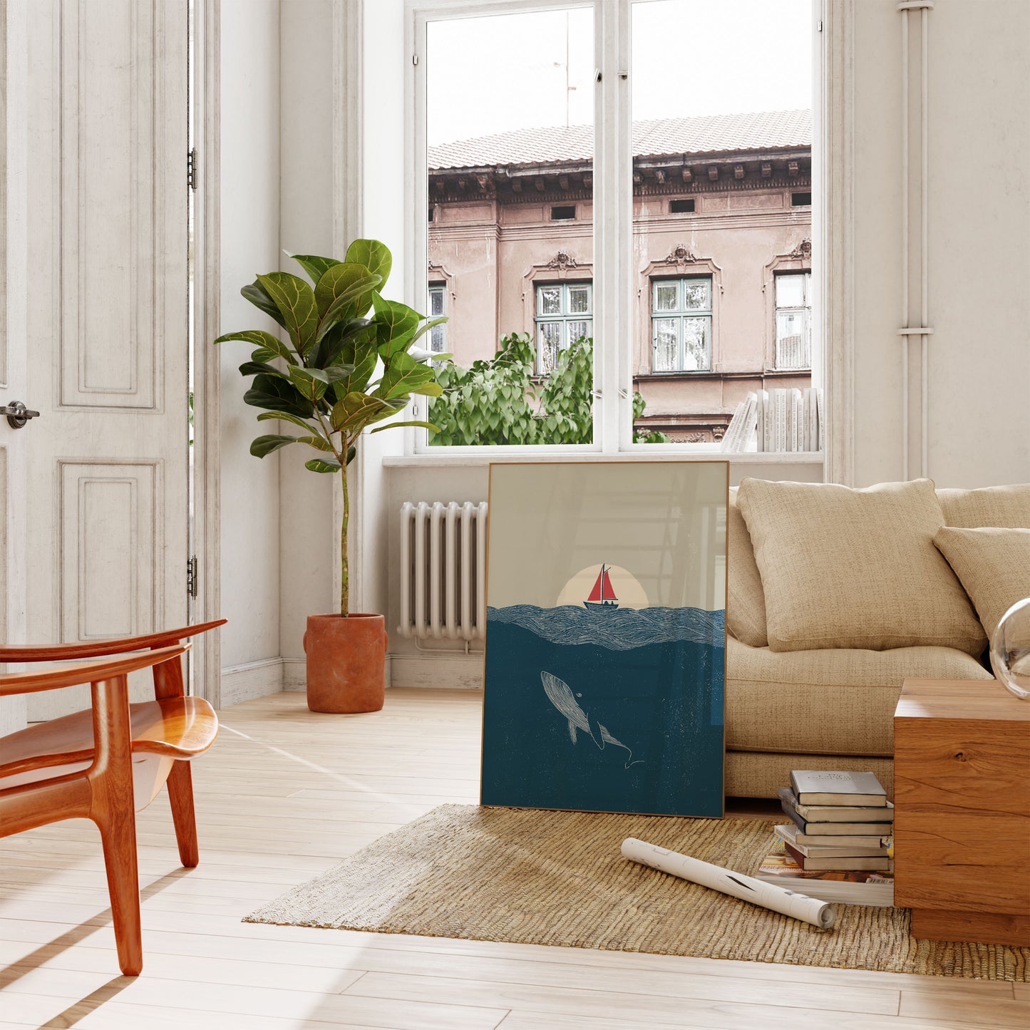 Ocean's Quiet Voyage Poster