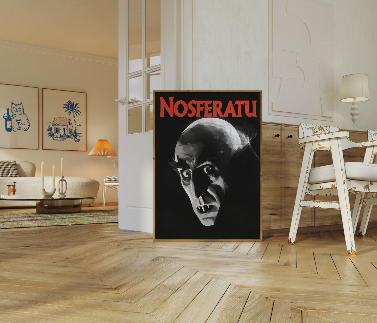 Nosferatu Klassisk Gyserplakat
