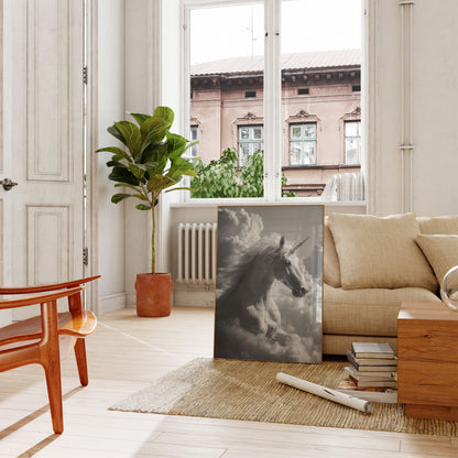 Poster dell'Unicorno Celeste in Ascesa