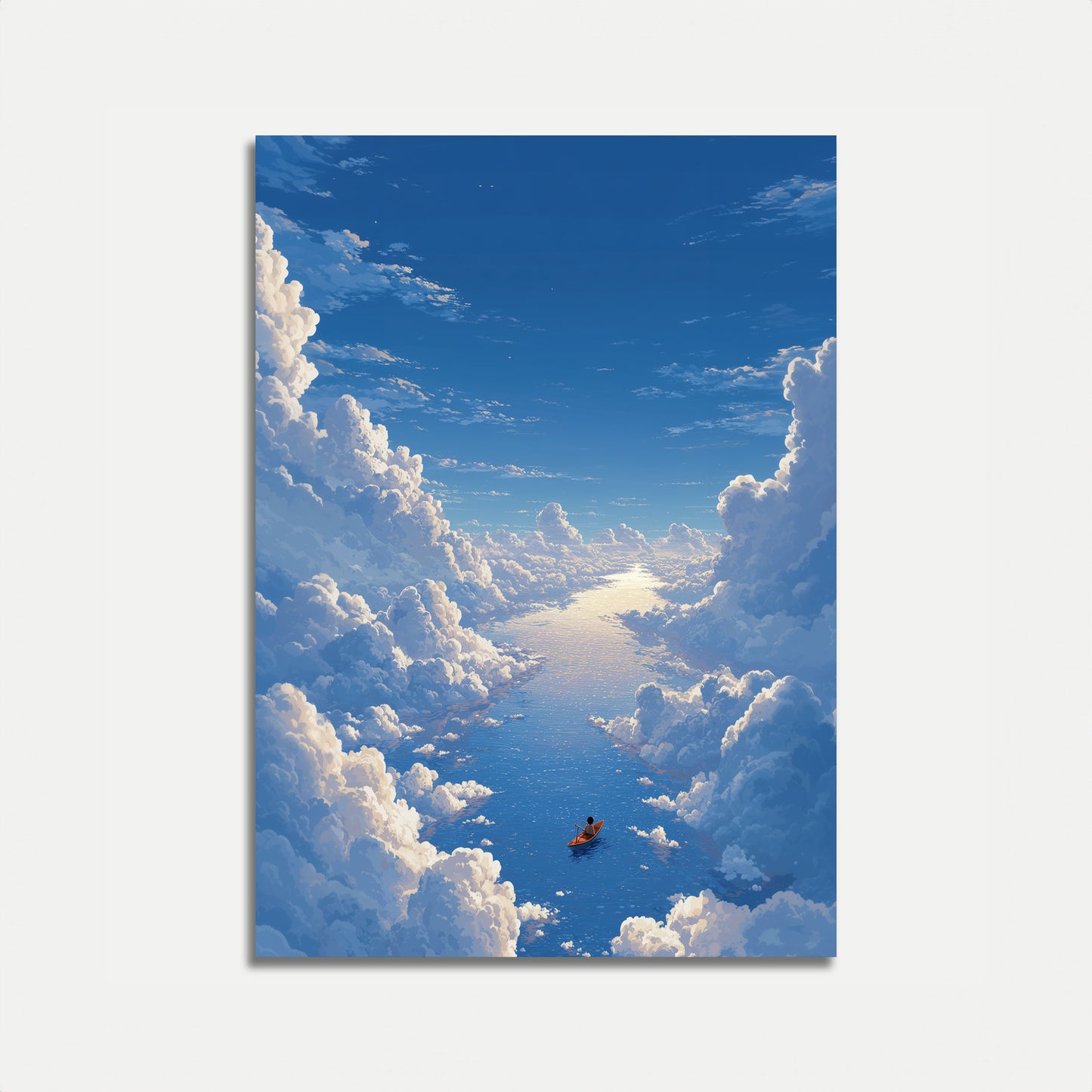 Clouds Journey Dreamscape Poster